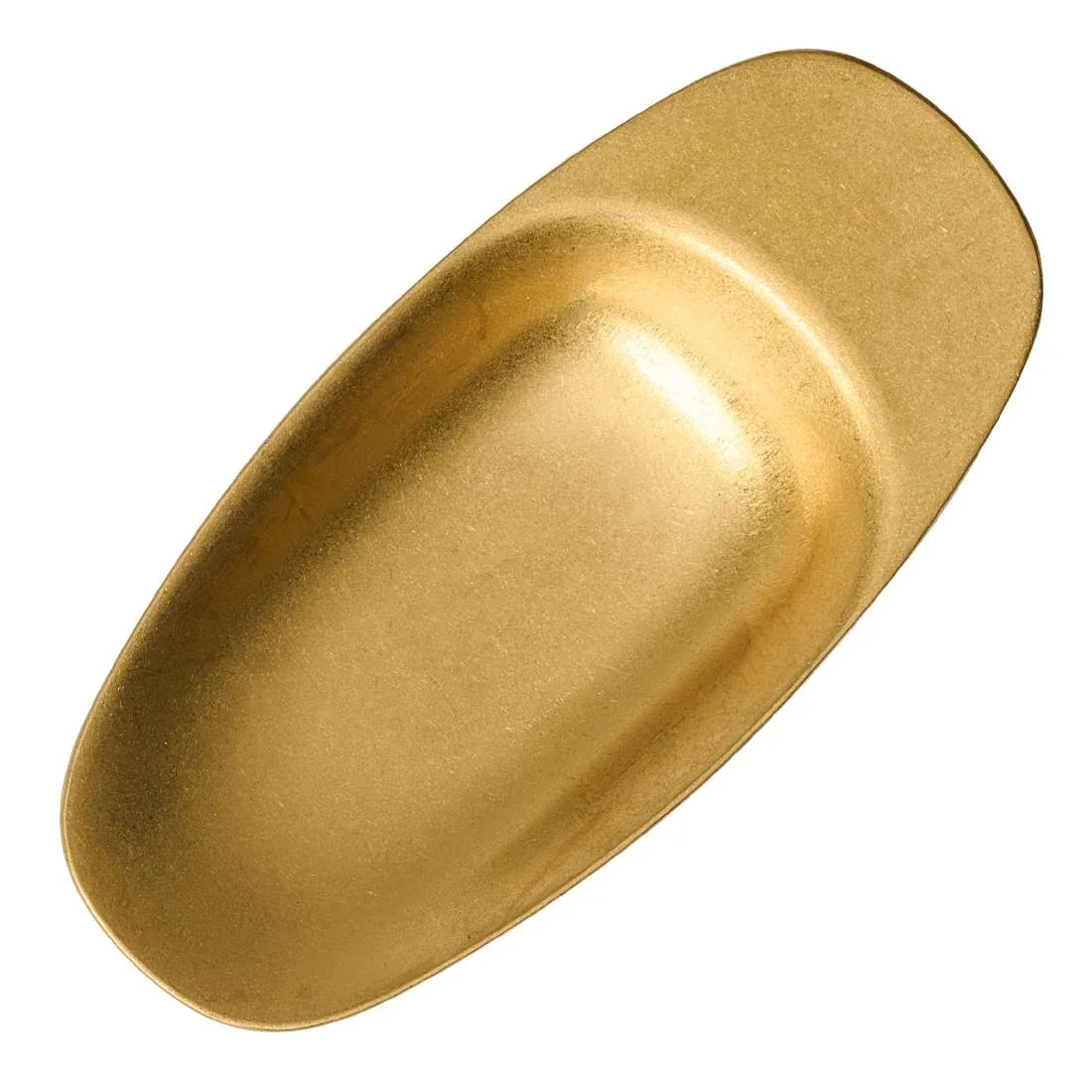 JF702 Churchill Vintage Gold Short Handled Tasting Spoon - 75mm (Pack 12) (Direct)