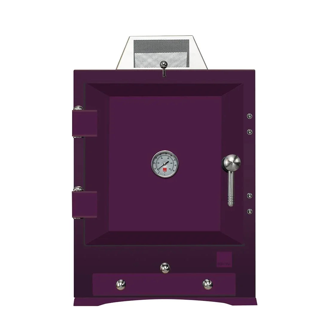 JF735 Bertha Original Table Top Charcoal Oven - Aubergine (Direct)