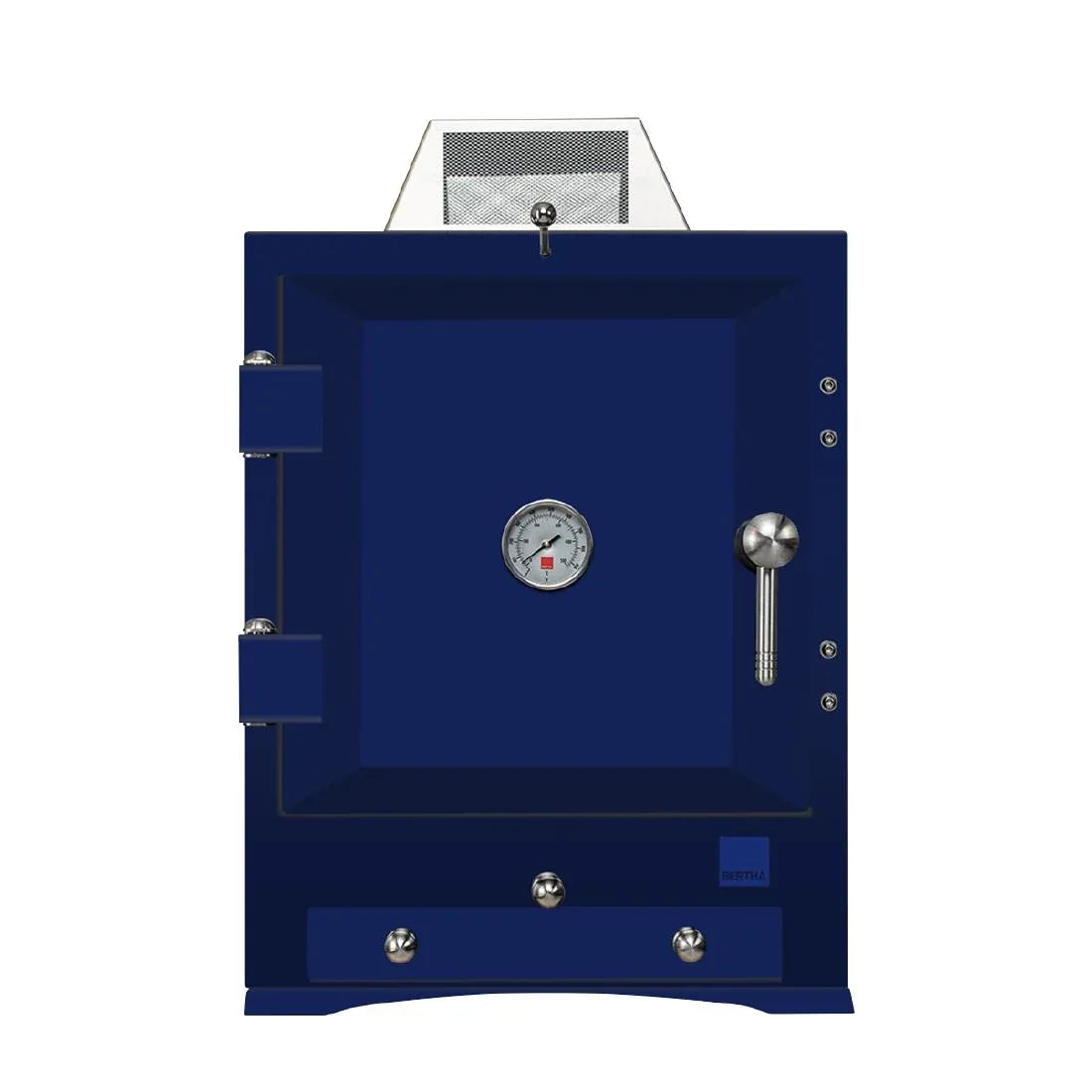 JF736 Bertha Original Table Top Charcoal Oven - Dark Blue (Direct)