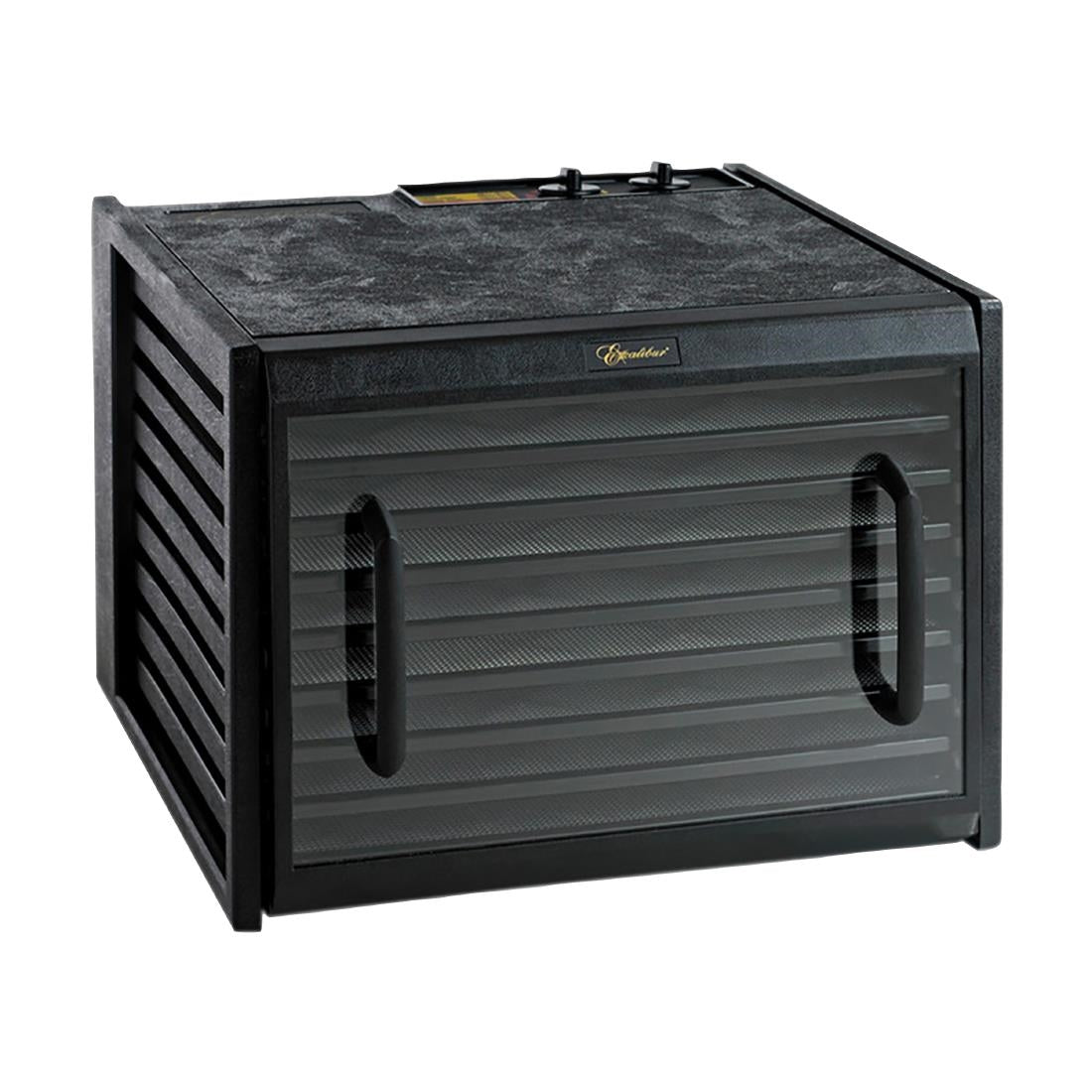 JF757 Excalibur 9 Tray Dehydrator Timer Black Clear Door 4926Tcd (Direct)