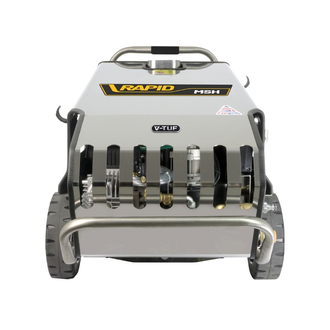 JF775 V-Tuf Rapid Msh 240V Hot Water 120Bar 9L/Min Pressure Washer (Direct)