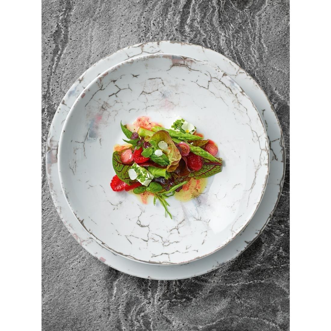 JF854 Carrara Coupe Plate - 230mm (Pack 6)