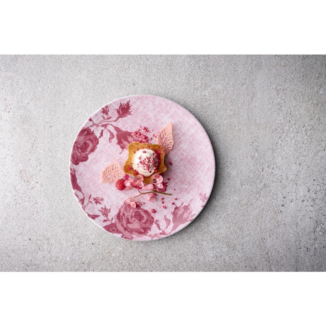 JF861 Boho Coupe Plate Pink - 280mm (Pack 6)