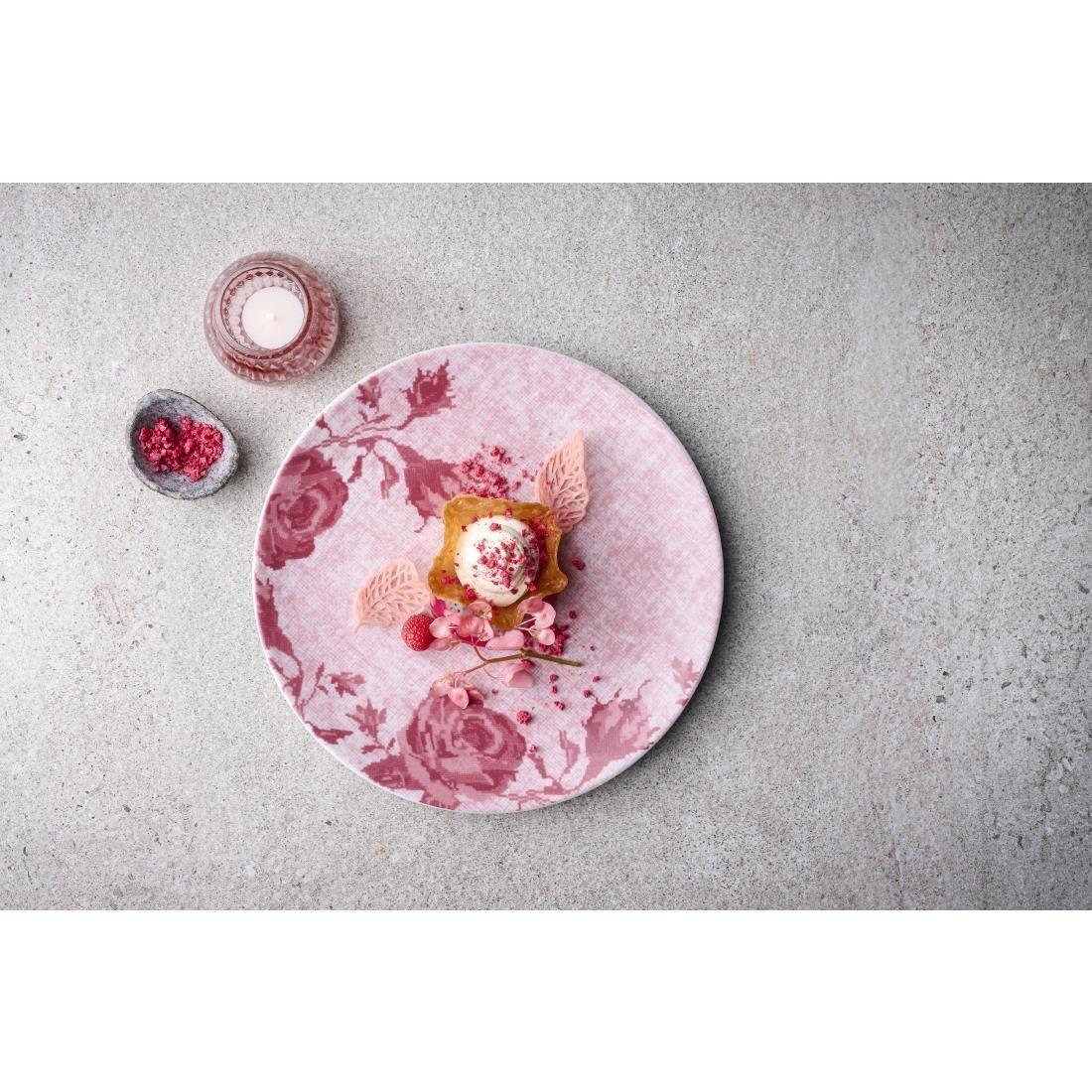 JF864 Boho Coupe Bowl Pink - 280mm (Pack 6)