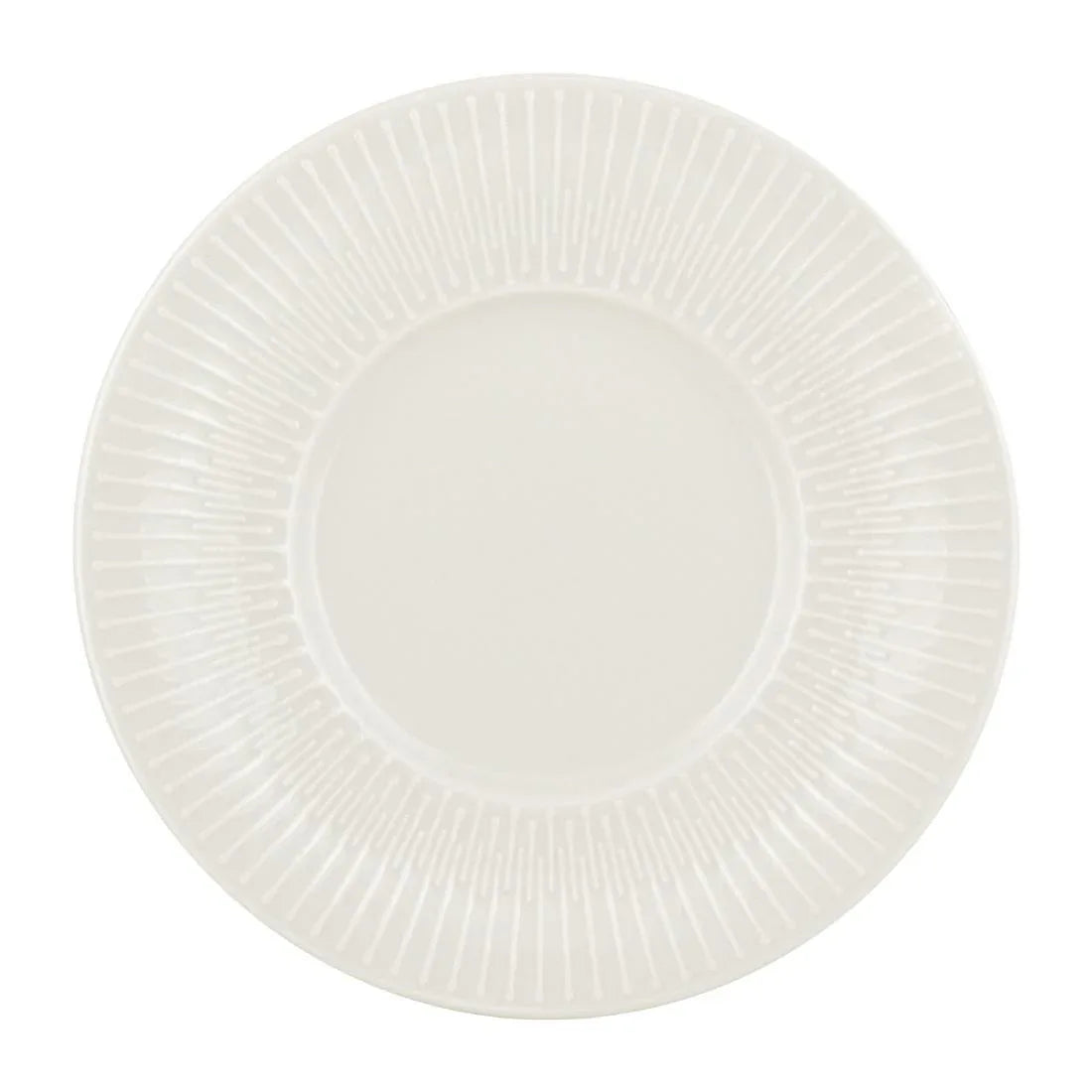 JF865 Vibes Rimmed Plate - 160mm (Pack 12)