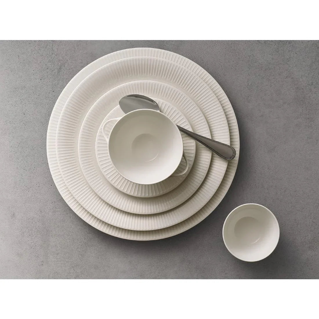 JF865 Vibes Rimmed Plate - 160mm (Pack 12)