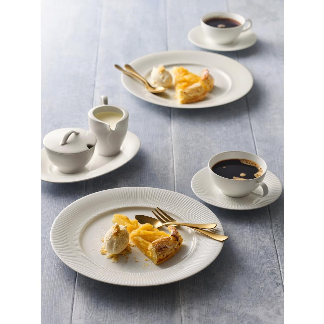 JF865 Vibes Rimmed Plate - 160mm (Pack 12)