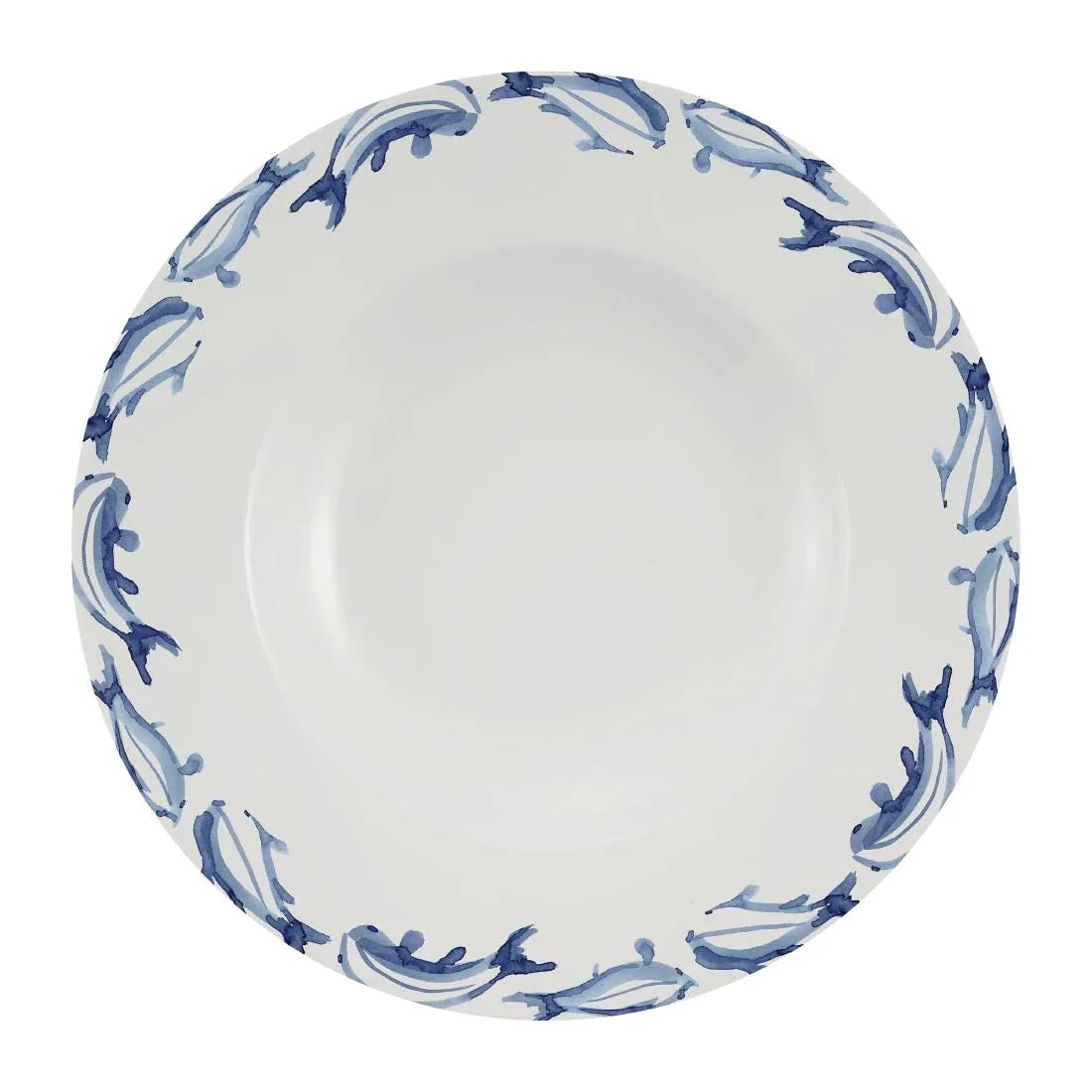 JF888 Maritime Ocean Breeze Rimmed Bowl - 280mm (Pack 6)