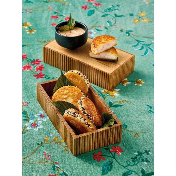 JF900 Cesto Oak Round Box - 160mm