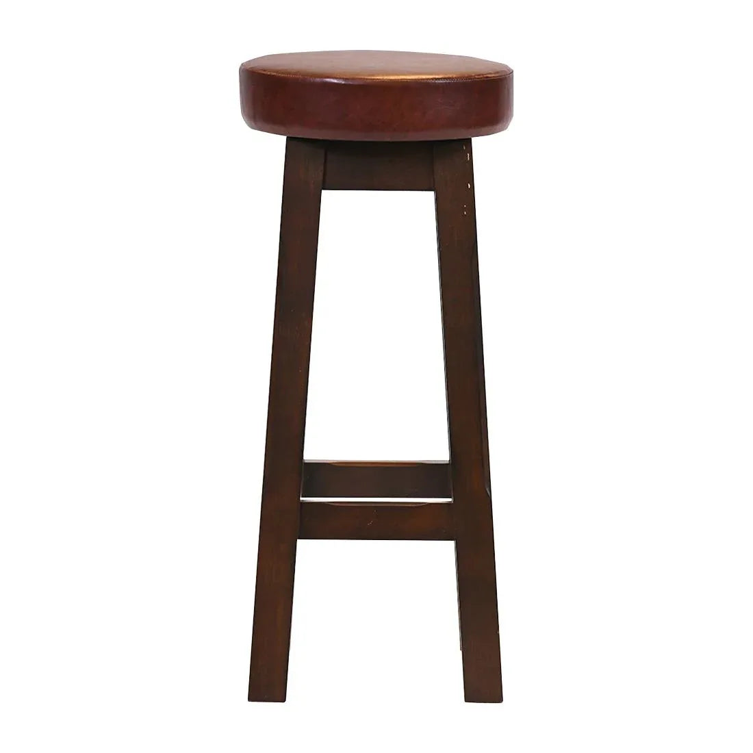 JF960 Wessex High Stool Dark Walnut with Bison Espresso Seat (Pack 2) (Direct)