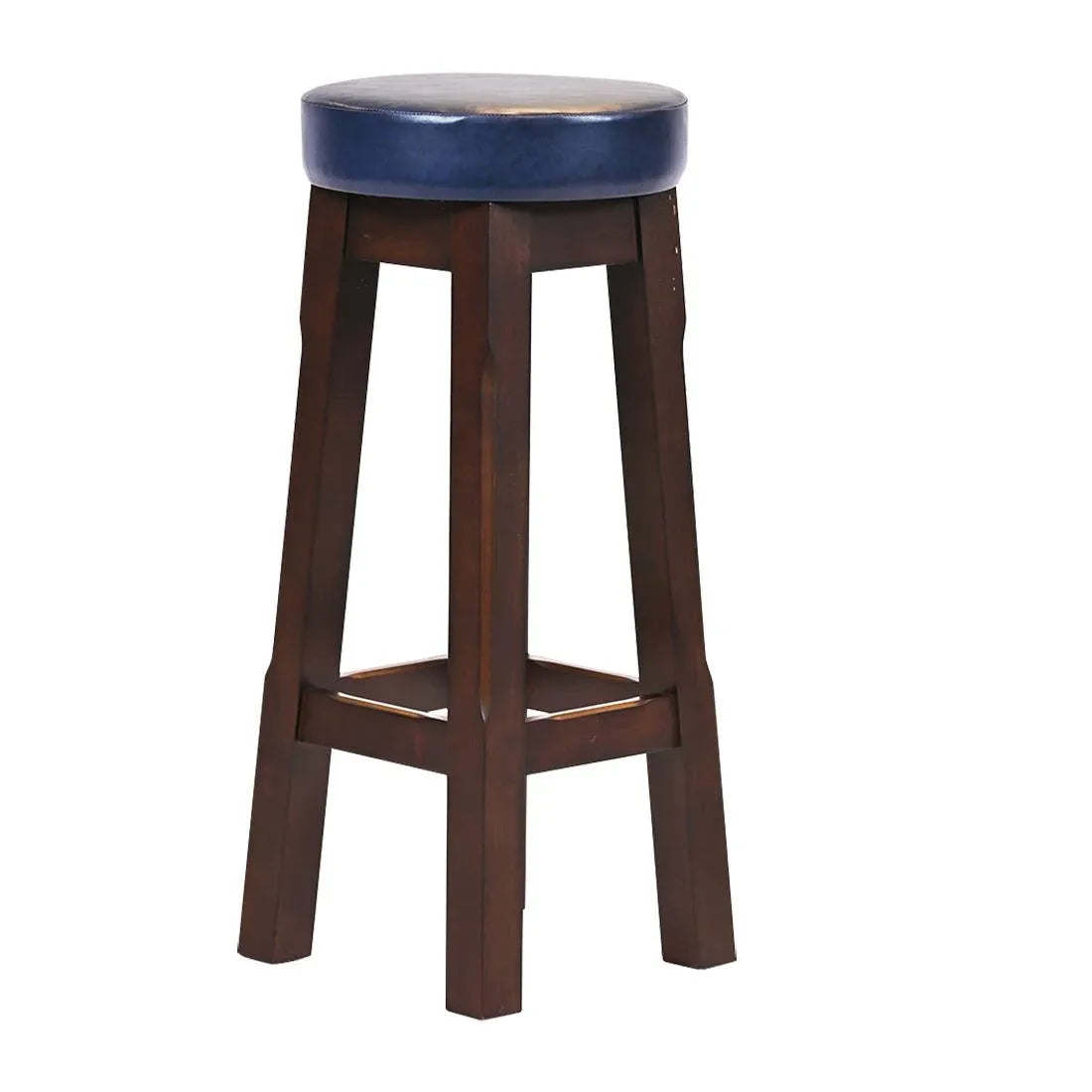 JF964 Wessex High Stool Dark Walnut with Bison Midnight Seat (Pack 2) (Direct)