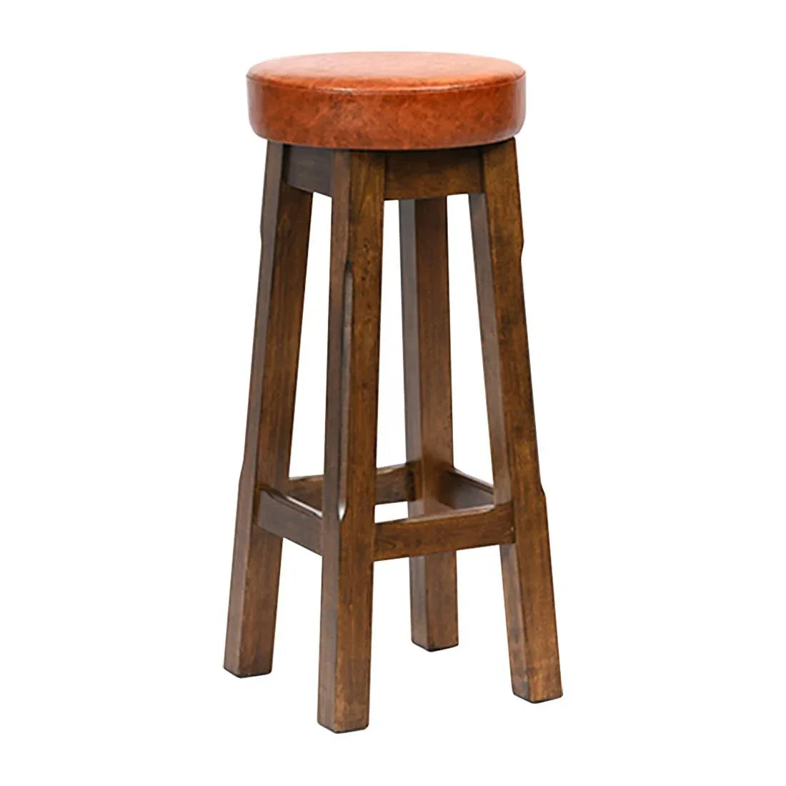 JF966 Wessex High Stool Vintage with Bison Tan Seat (Pack 2) (Direct)