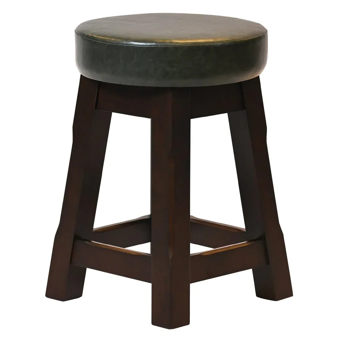 JF978 Wessex Low Stool Dark Walnut with Bison Cedar Seat (Pack 2) (Direct)