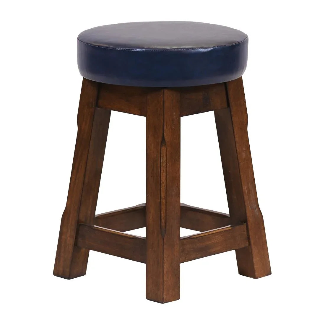 JF984 Wessex Low Stool Vintage with Bison Midnight Seat (Pack 2) (Direct)