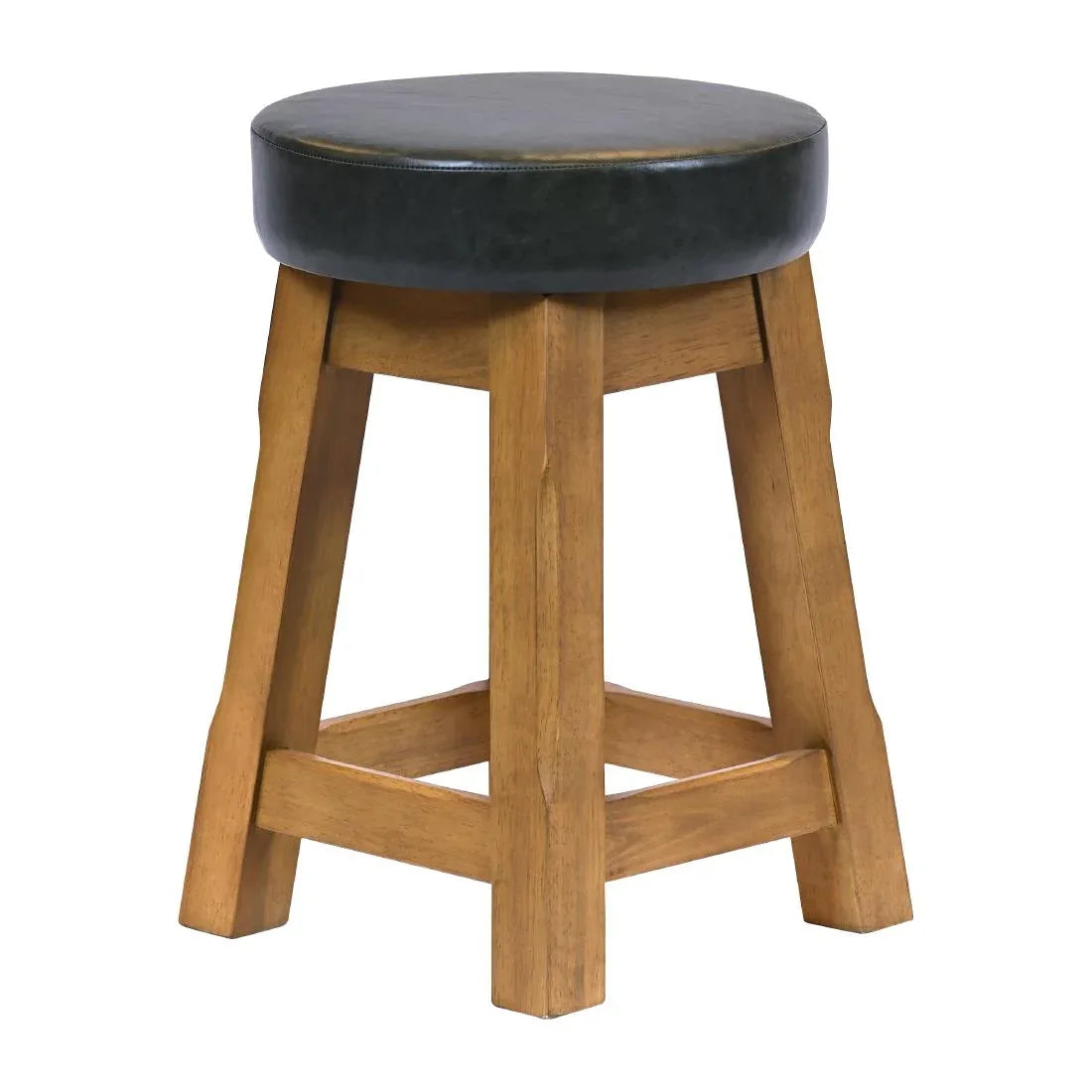 JF988 Wessex Low Stool Weathered Oak with Bison Cedar Seat (Pack 2) (Direct)