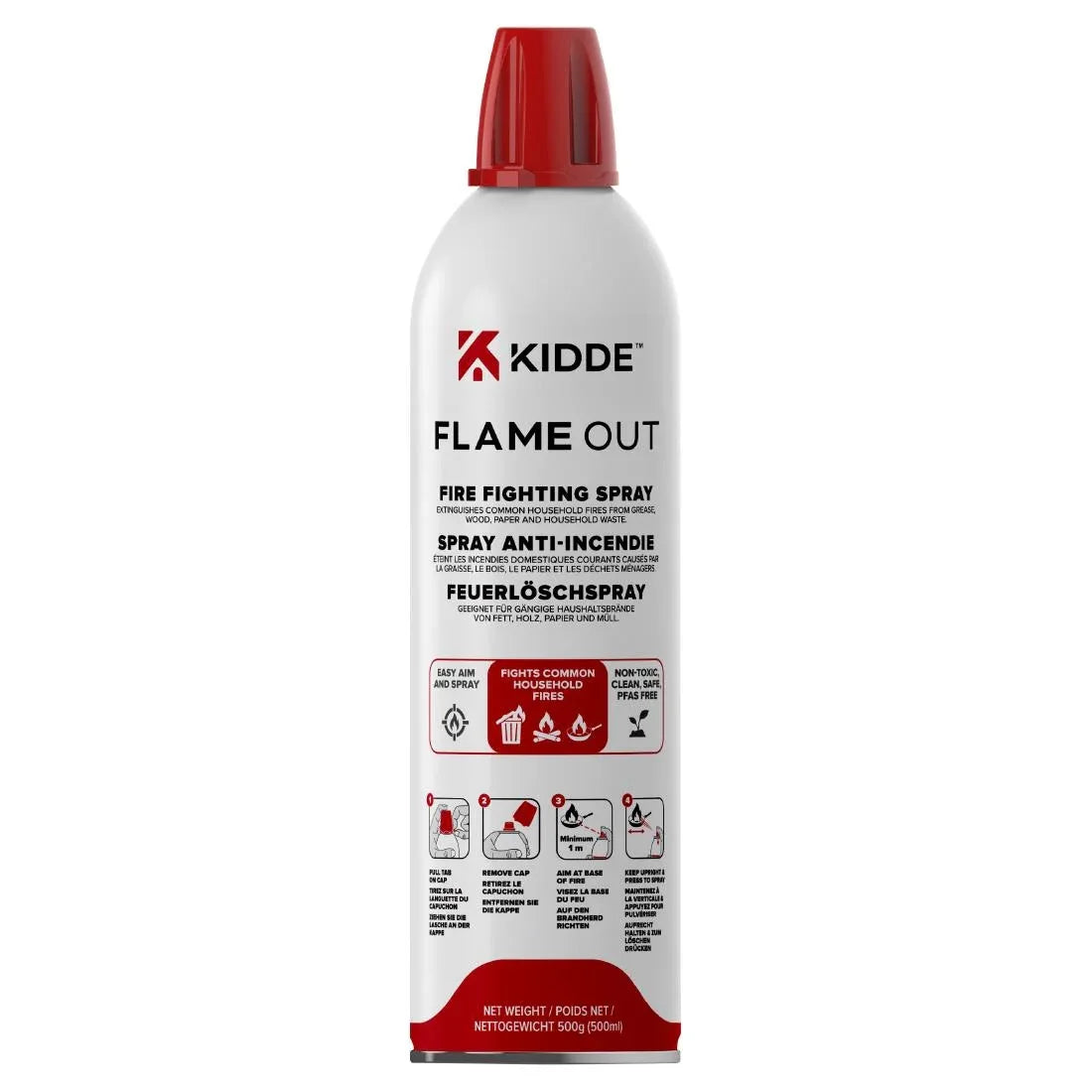 JF993 Flame Out Fire Fighting Spray - 500ml