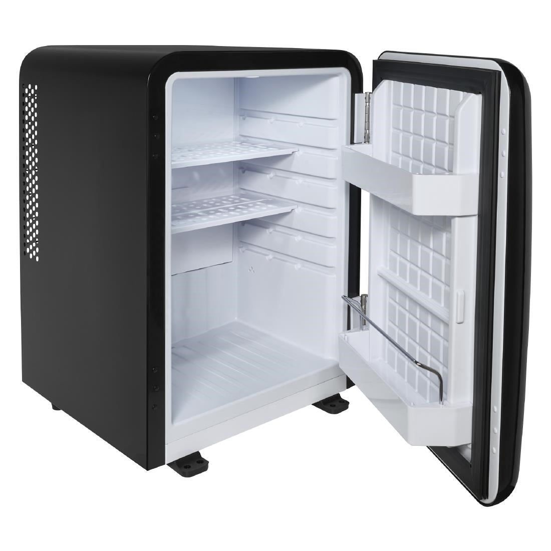 JK009 Corby Radley 40L Solid Door Minibar - Black (Direct)
