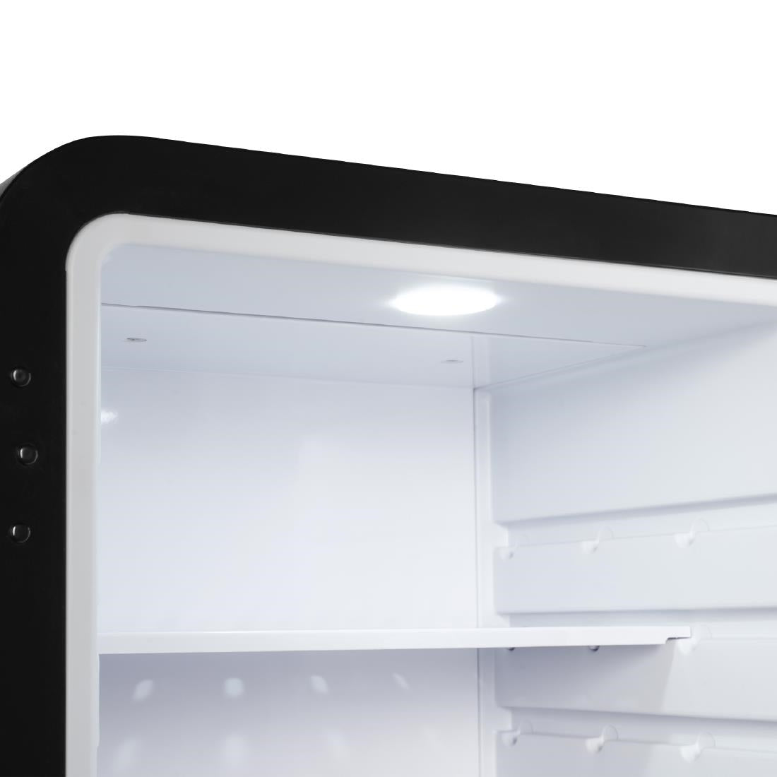 JK009 Corby Radley 40L Solid Door Minibar - Black (Direct)