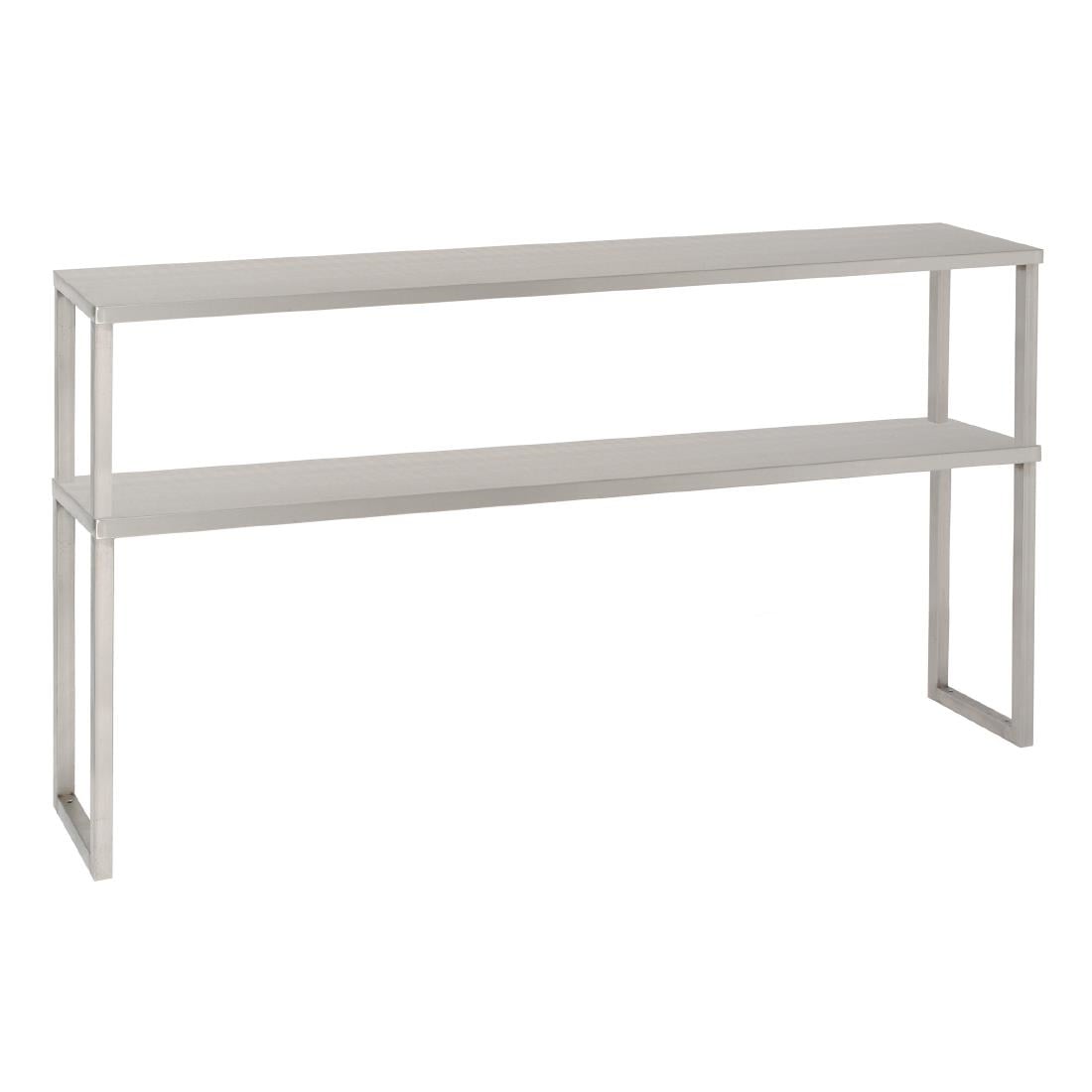 Parry Stainless Steel Two Tier Heated Chefs Rack 1500x300mm