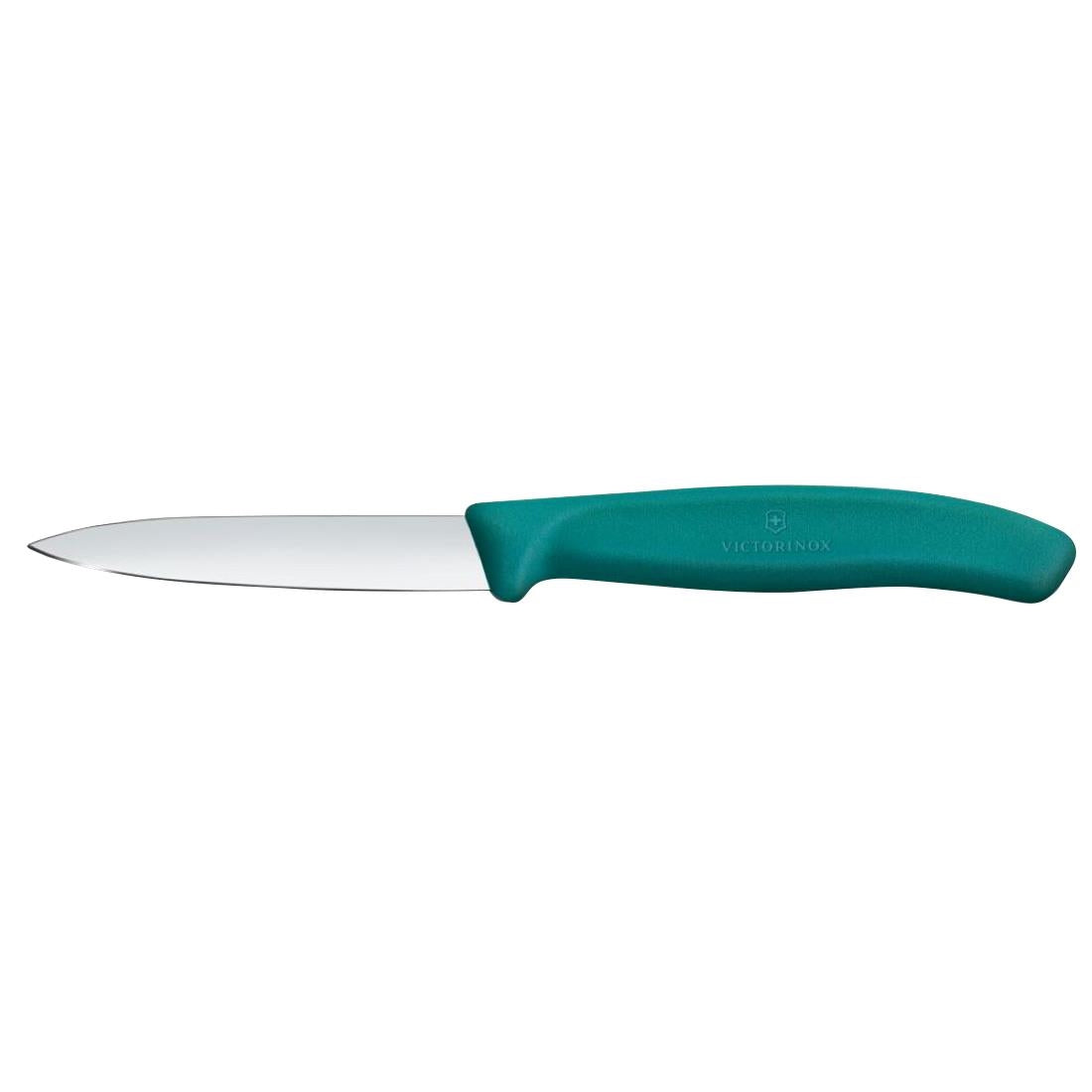 Victorinox Swiss Classic Paring Knife Pointed Tip Green 8cm