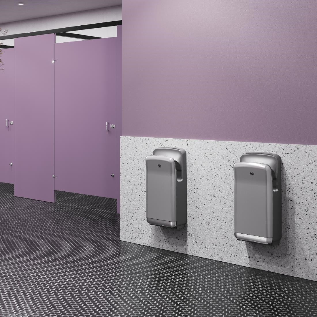 Dryflow Jet Force Pro HEPA Hand Dryer JF1G
