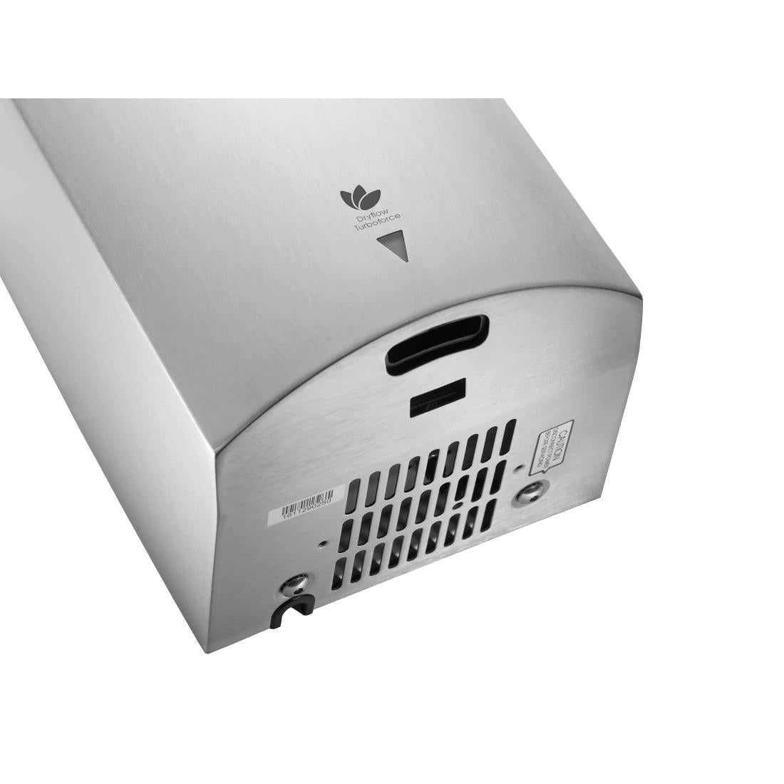 Dryflow Turboforce Hand Dryer Brushed Satin TF03