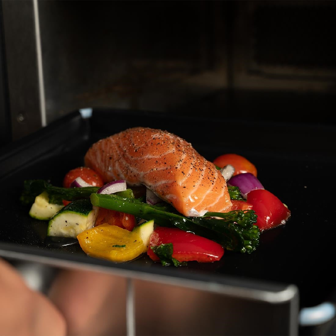 Pratica Fit SM Single Mag Black High Speed Oven