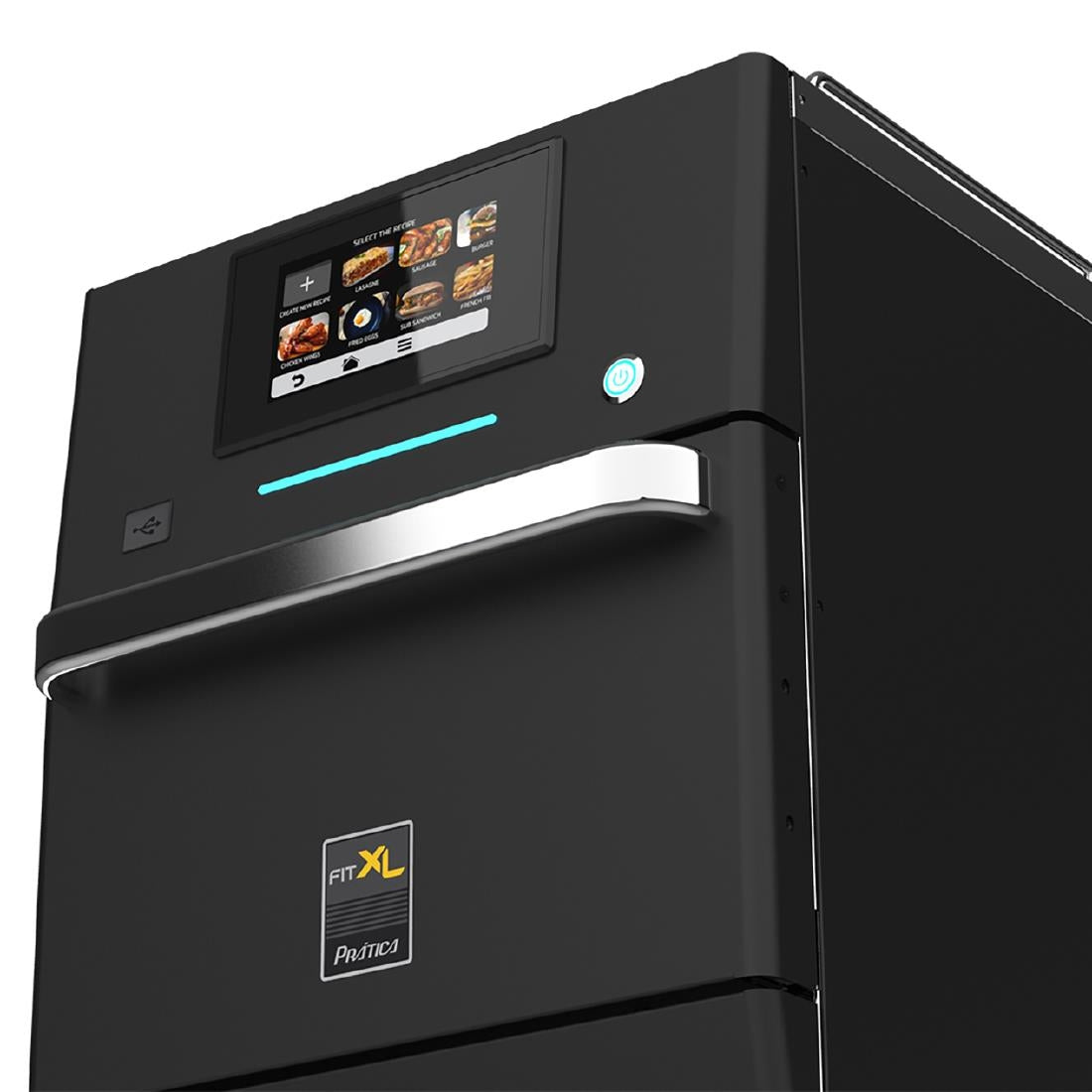 Pratica FIT XL Double Mag Black High Speed Oven