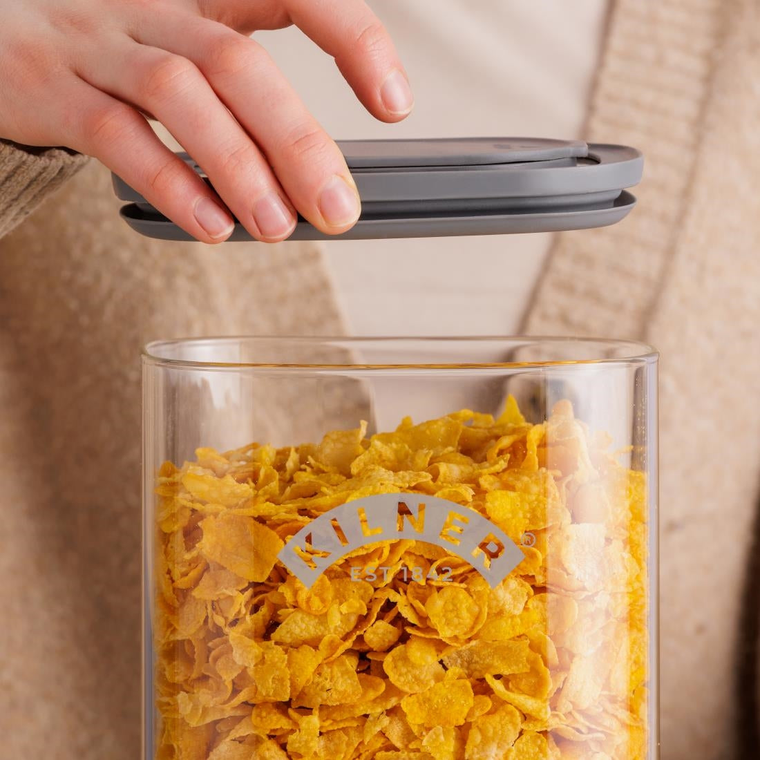 Kilner Fresh Dry Food Storage Dispenser 3Ltr