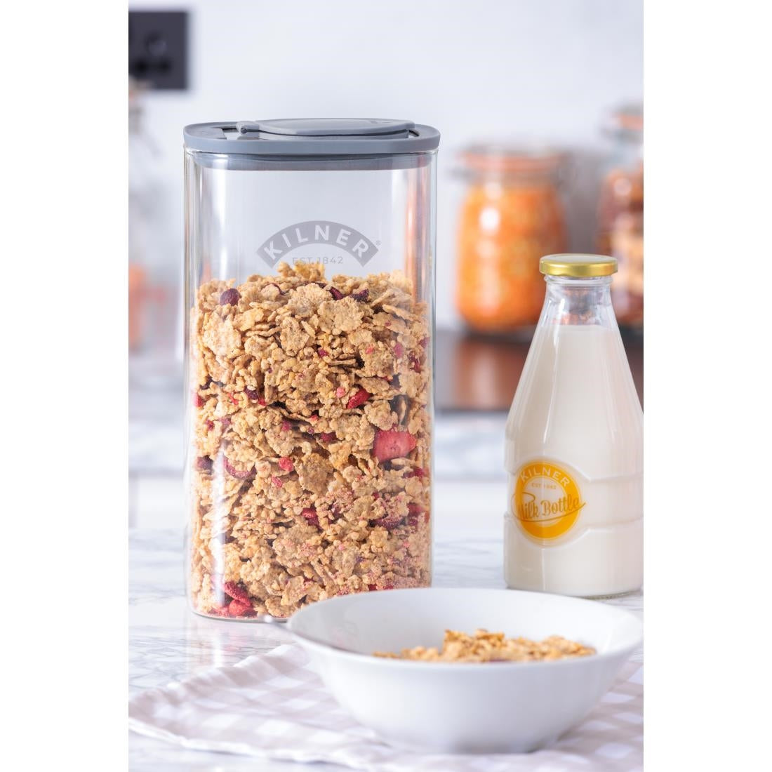 Kilner Fresh Dry Food Storage Dispenser 3Ltr