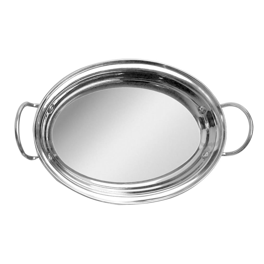 Olympia Deep Oval Tray with Handles 260x190mm