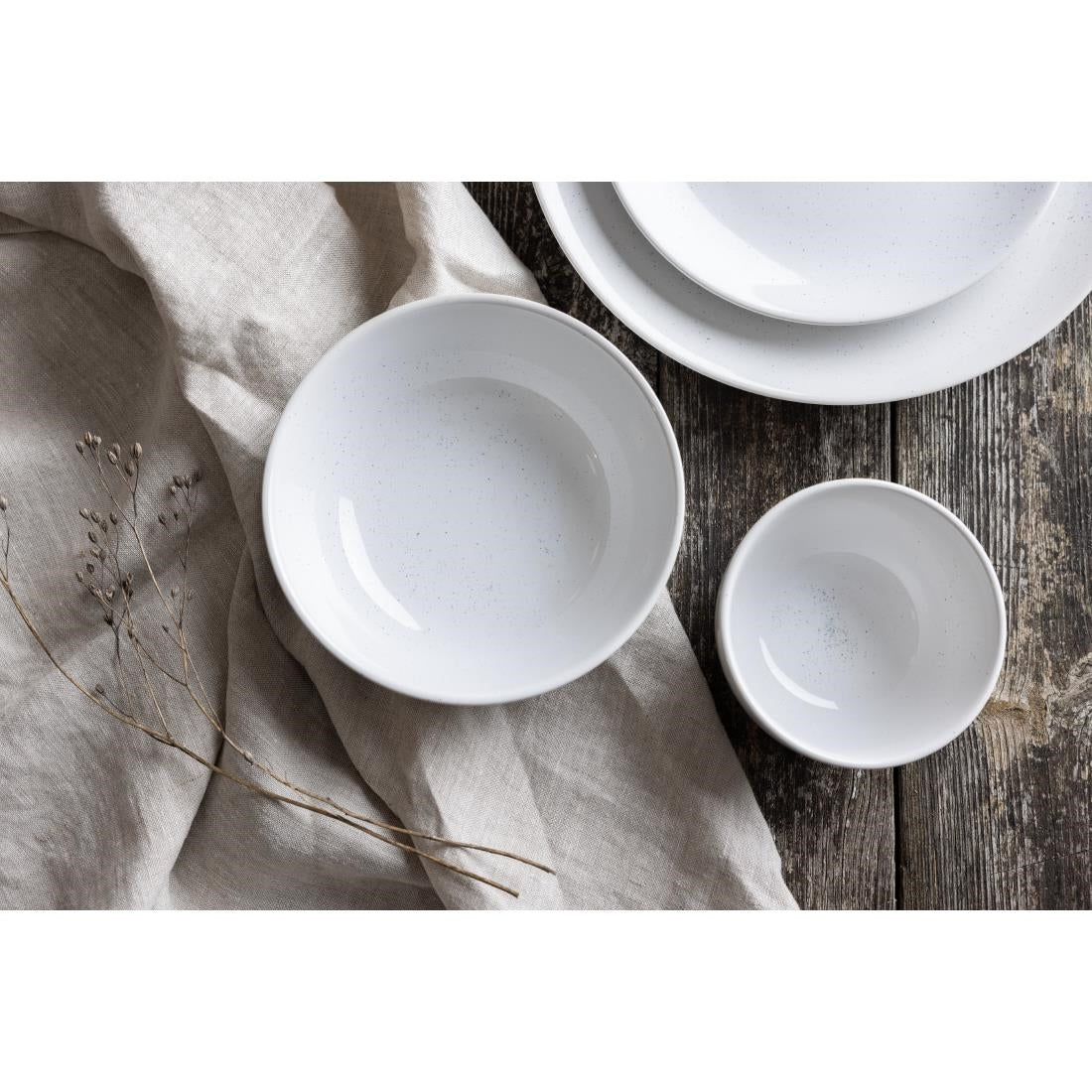 Olympia Origin Bowls White 160mm (4 Pack)