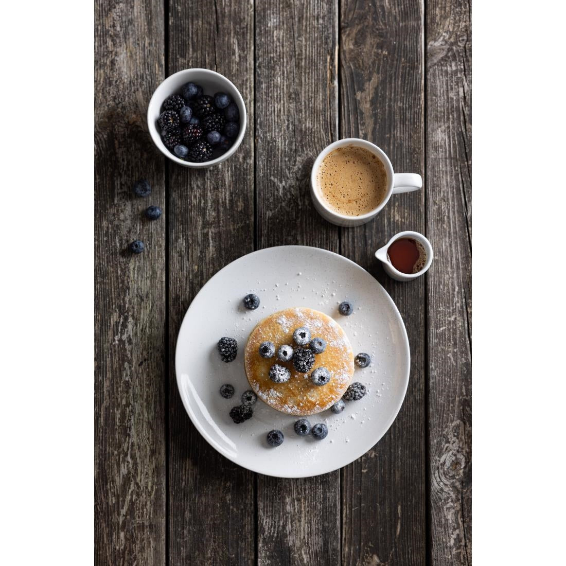 Olympia Origin Coupe Plates White 260mm (4 Pack)