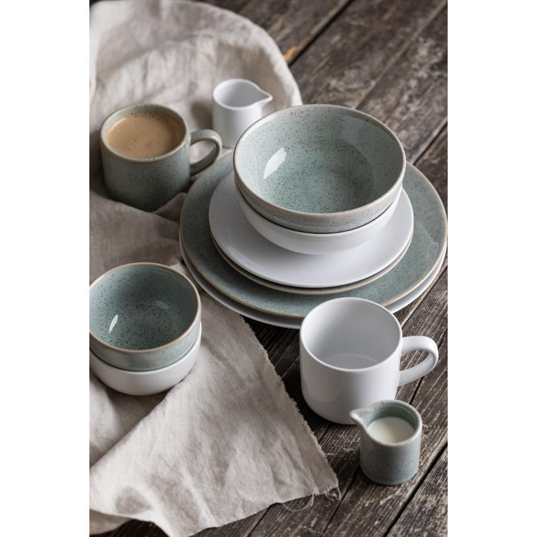 Olympia Origin Bowls Duck Egg Blue 160mm (4 Pack)