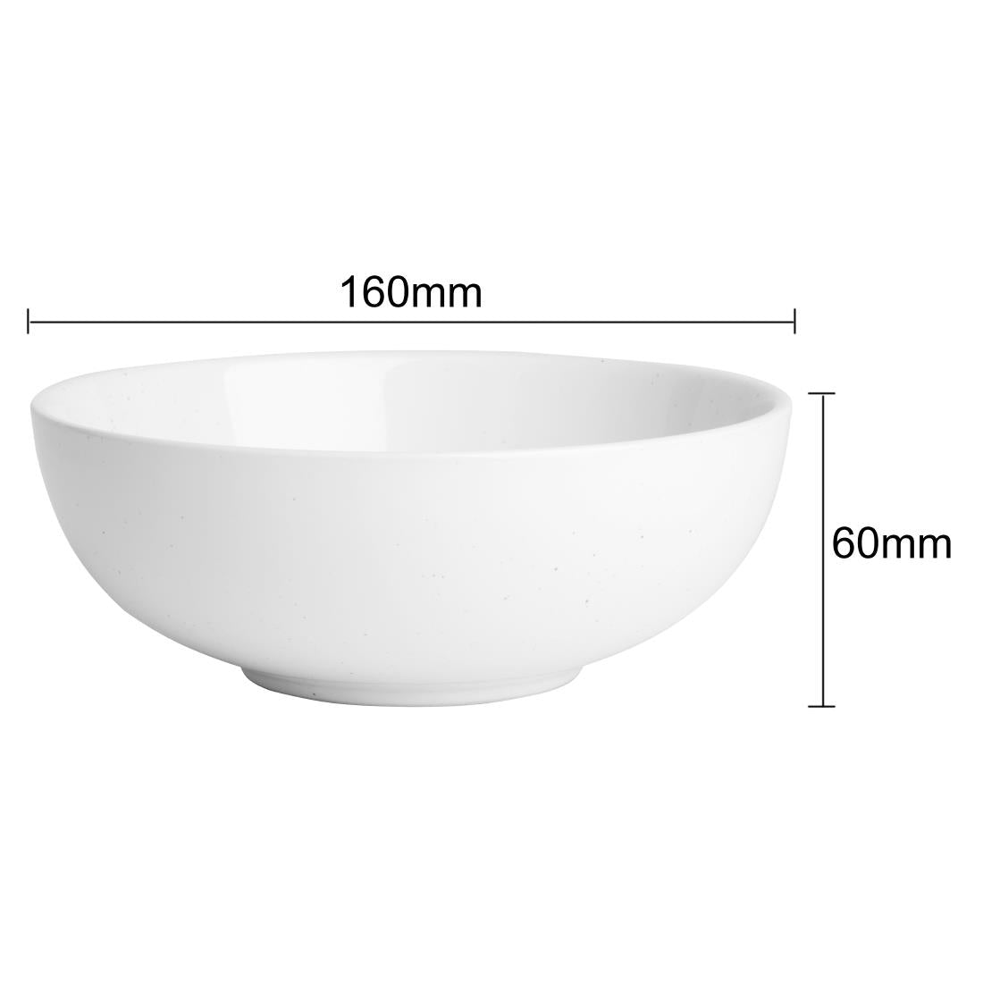 Olympia Origin Bowls White 160mm (4 Pack)
