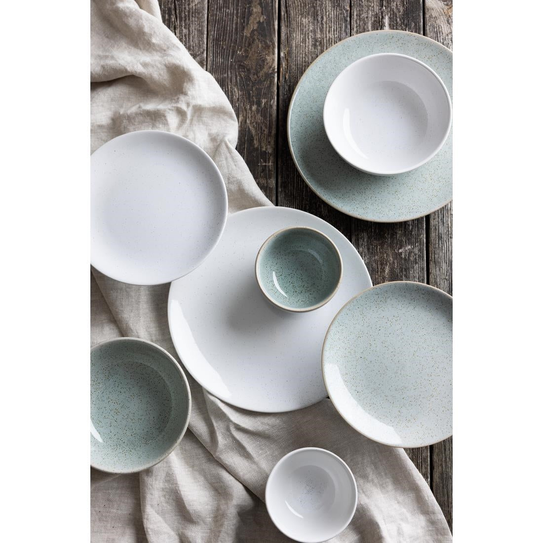 Olympia Origin Coupe Plates White 260mm (4 Pack)