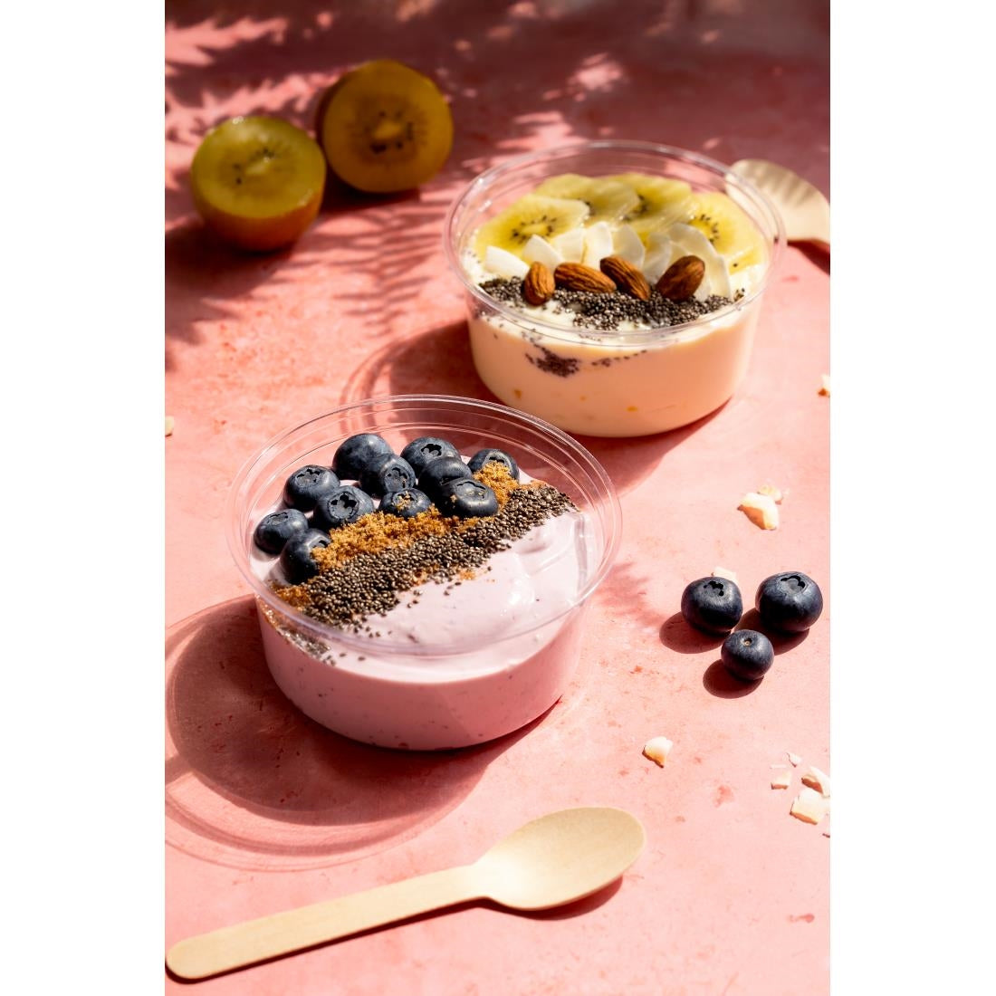 Vegware Round PLA Deli Pots 340ml (500 Pack)