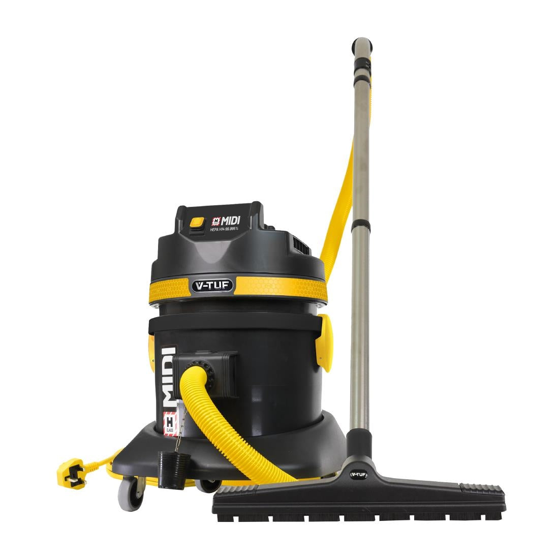 V-TUF MIDI H-Class Industrial Dust Extraction Vacuum Cleaner 21Ltr