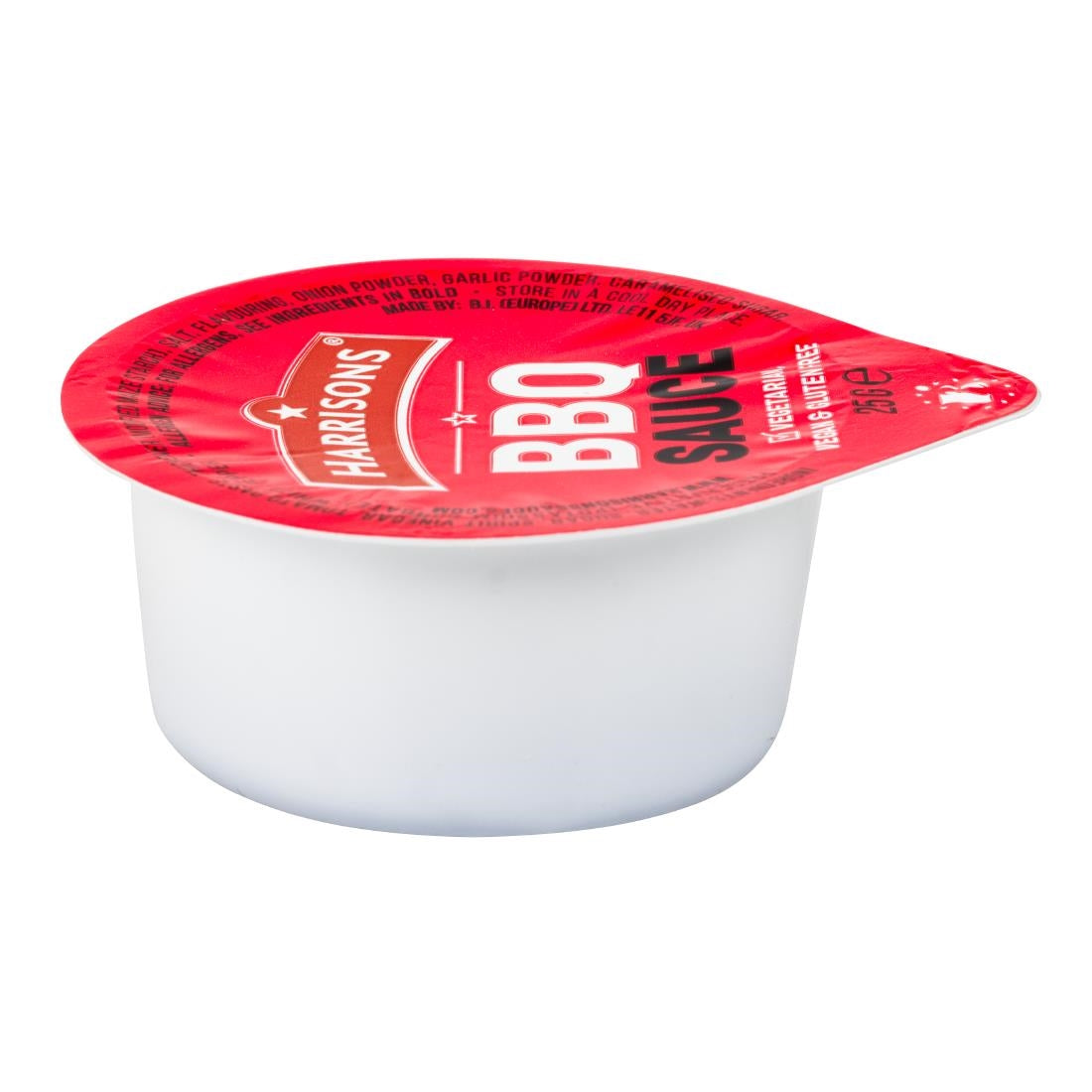 Harrisons BBQ Dip Pots 25g (100 Pack)