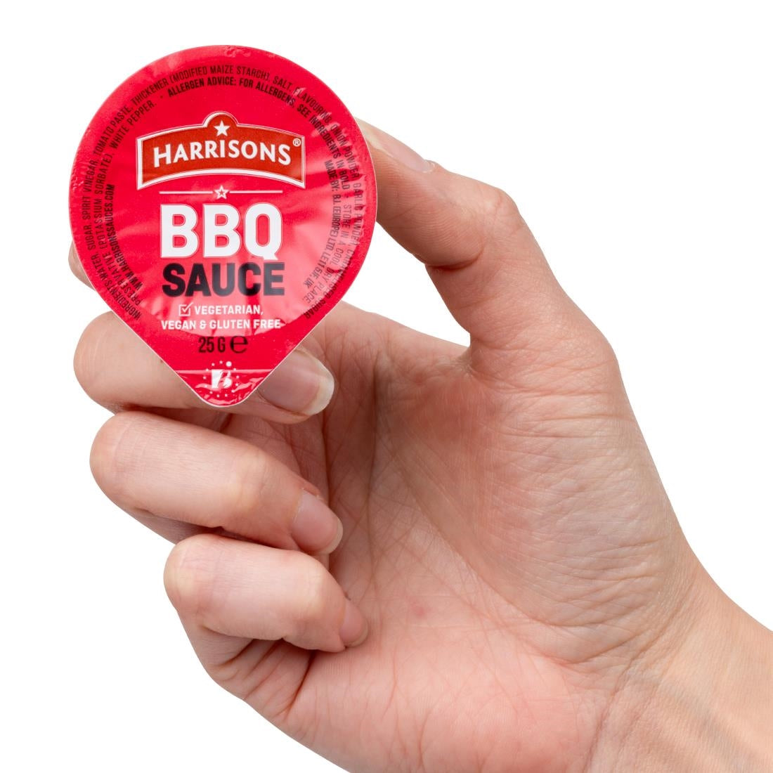 Harrisons BBQ Dip Pots 25g (100 Pack)