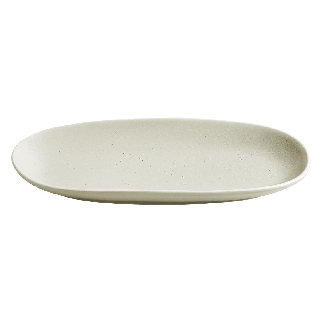 Olympia Chia Oval Plates Sand 280x135mm (6 Pack)