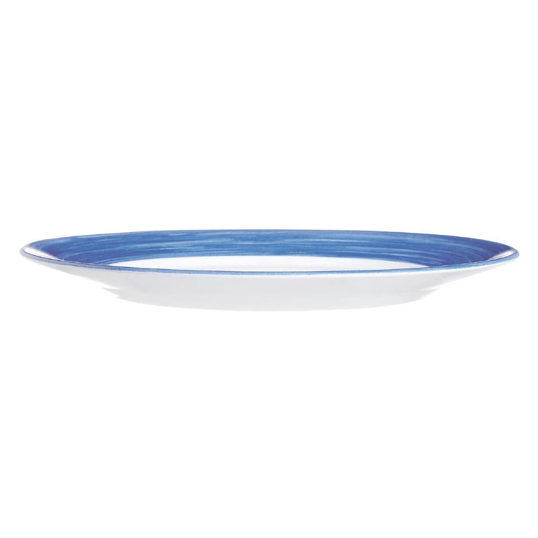 Arcoroc Brush Plates Blue 235mm (24 Pack)
