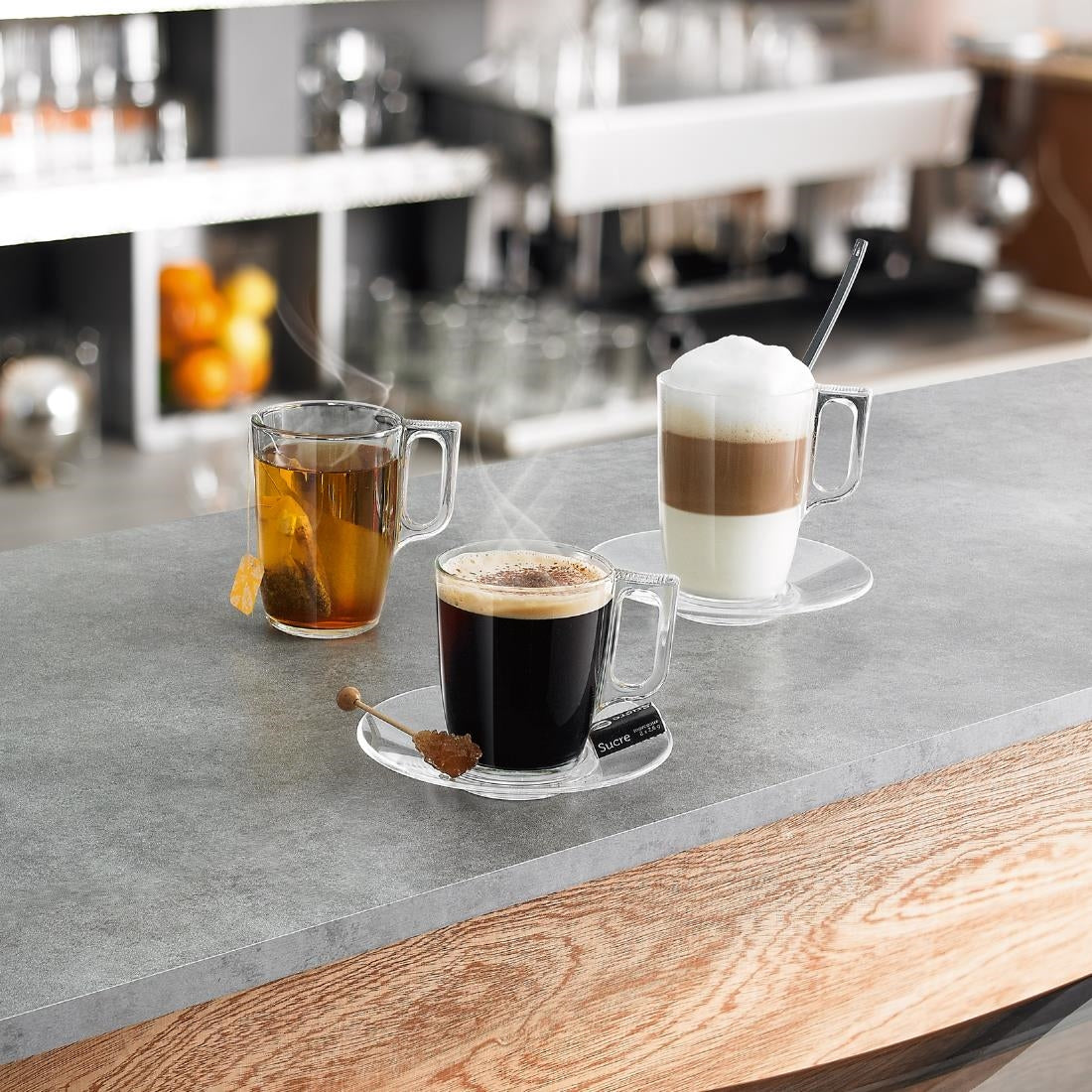 Luminarc Nuevo Voluto Espresso Cups 90ml (6 Pack)