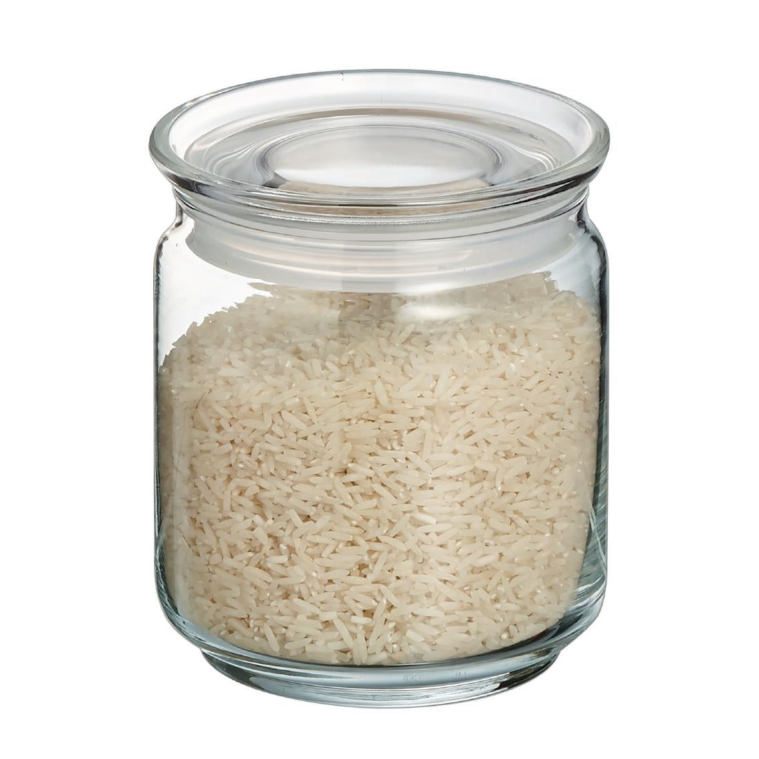 Luminarc Pure Jars with Glasses Lids 750ml (6 Pack)