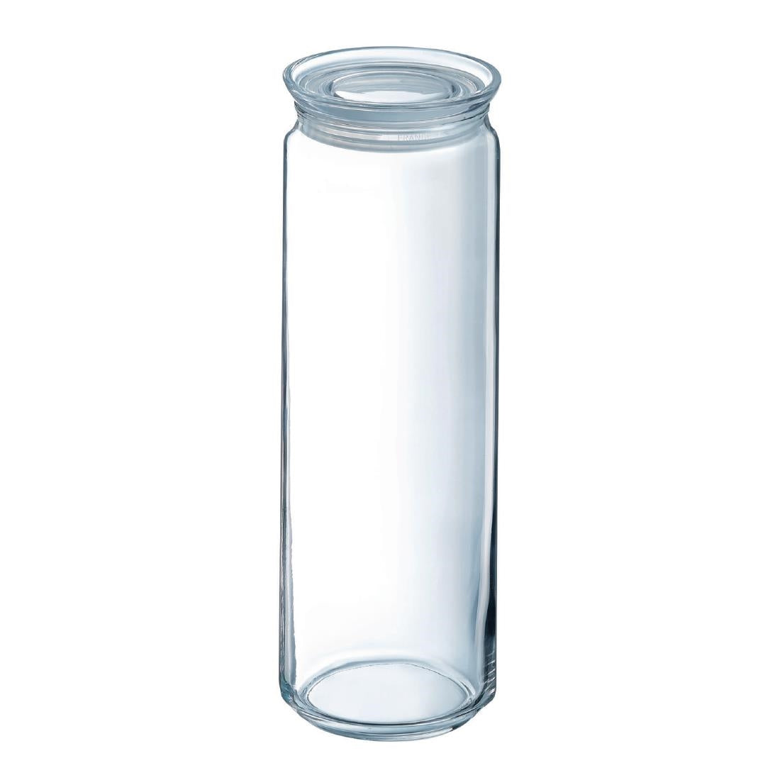 Luminarc Pure Spaghetti Jars with Glasses Lids 2Ltr (6 Pack)