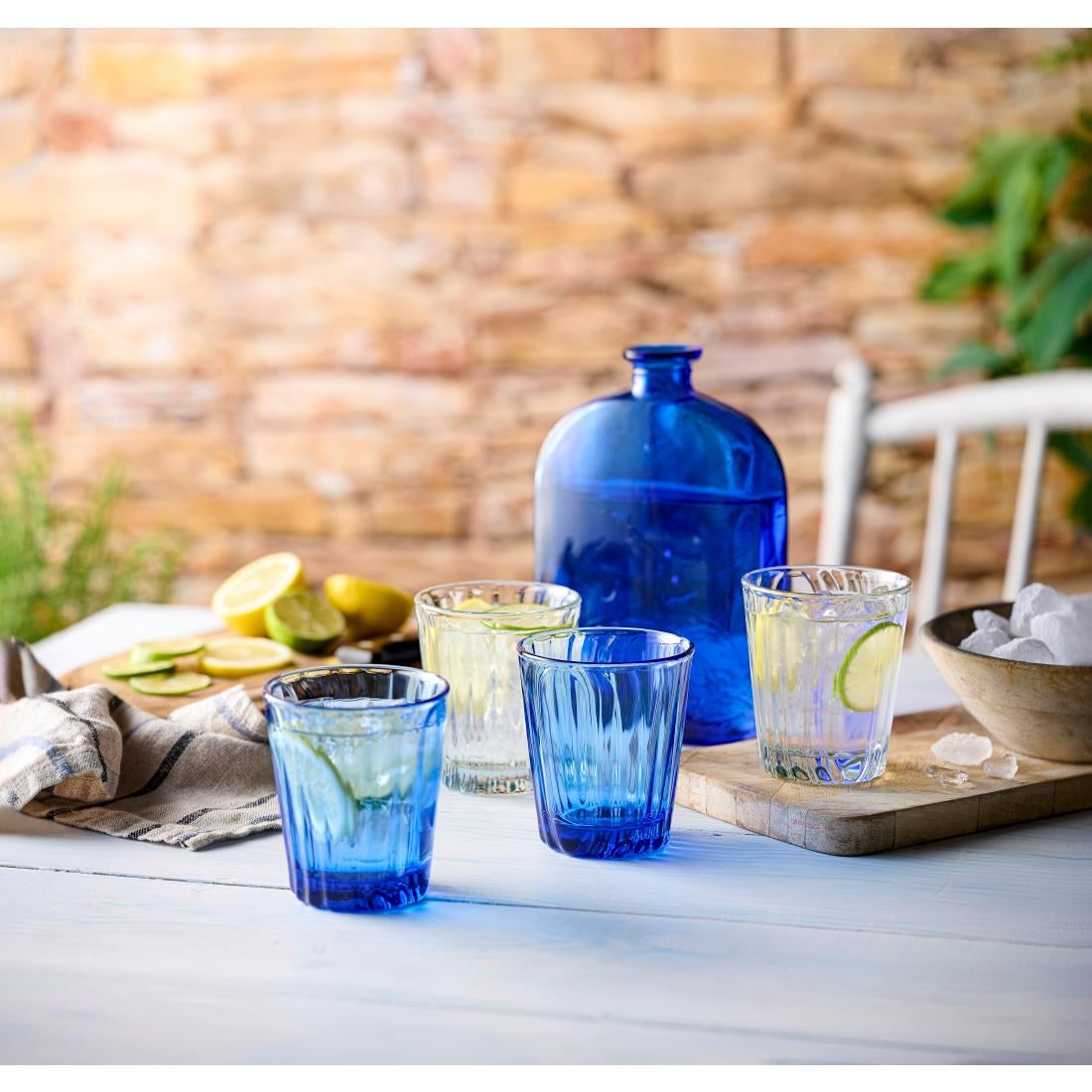 La Rochere Onde Tumblers Cobalt Blue 280ml (6 Pack)
