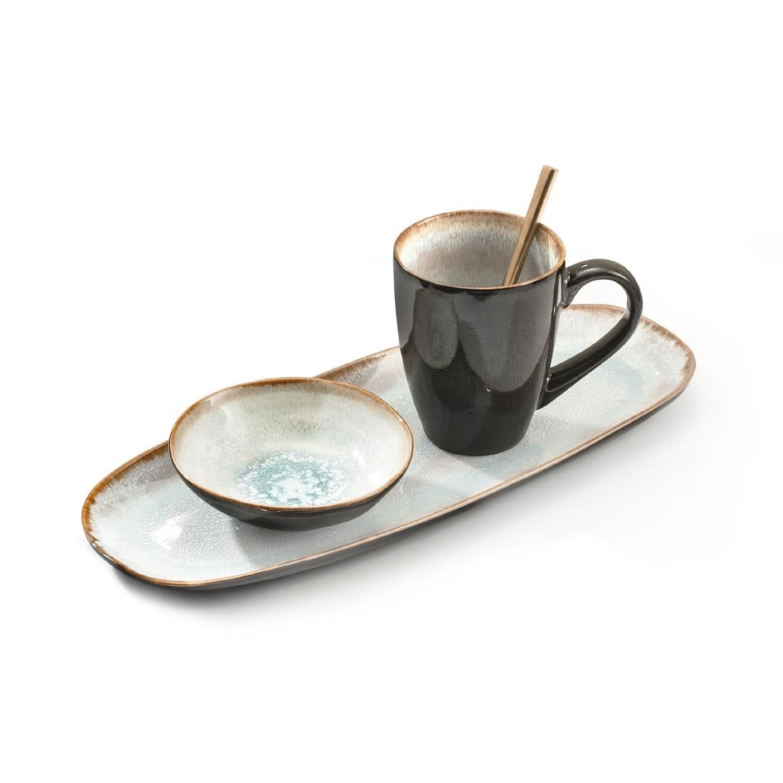 Amefa Médard De Noblat Shadow Aqua Bowls 240mm (2 Pack)