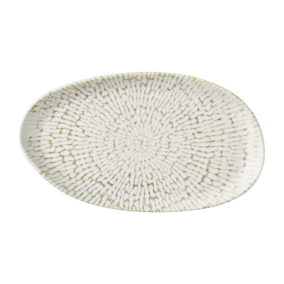 Churchill Cascade Natural Oblong Plates Taupe 260x150mm (6 Pack)