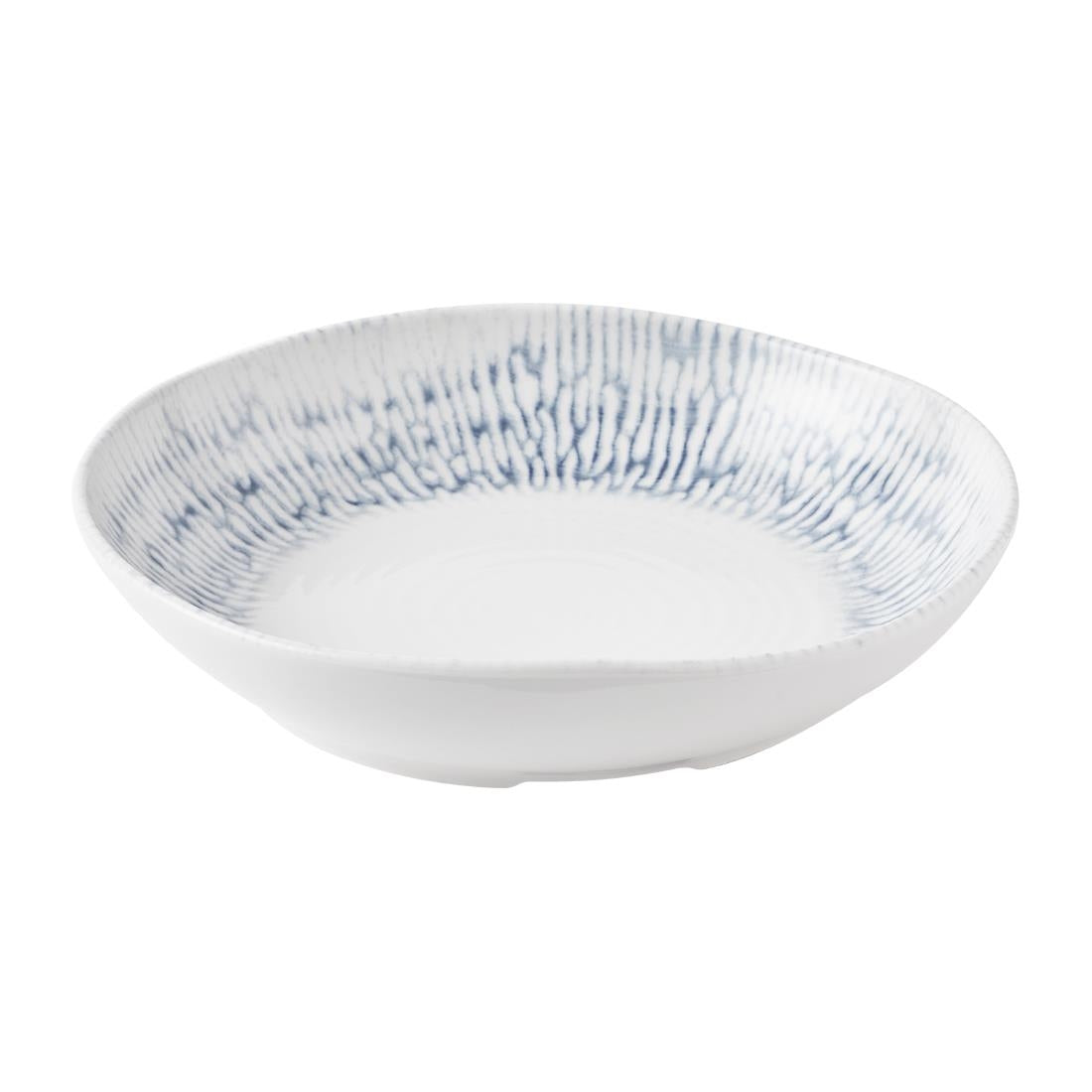 Churchill Cascade Natural Organic Deep Bowls Indigo 215mm (6 Pack)