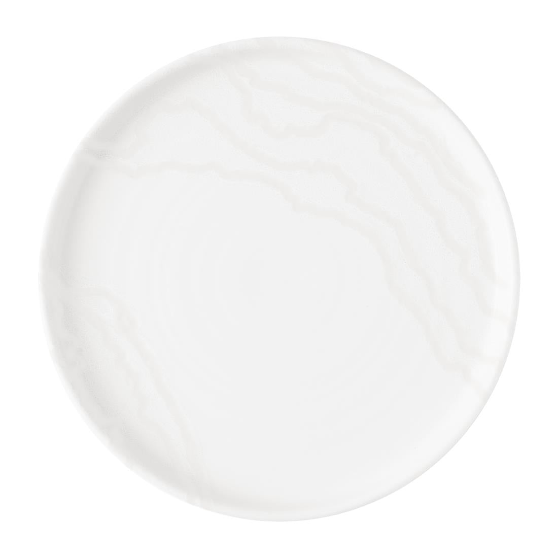Churchill Tide Walled Plates White 210mm (6 Pack)